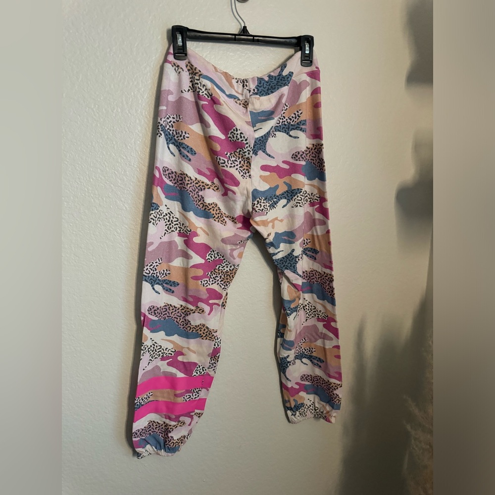 NWT-Sundry Abstract Camo Sweatpants Jogger Style Super Soft Size 2 (Medium) - Picture 4 of 6